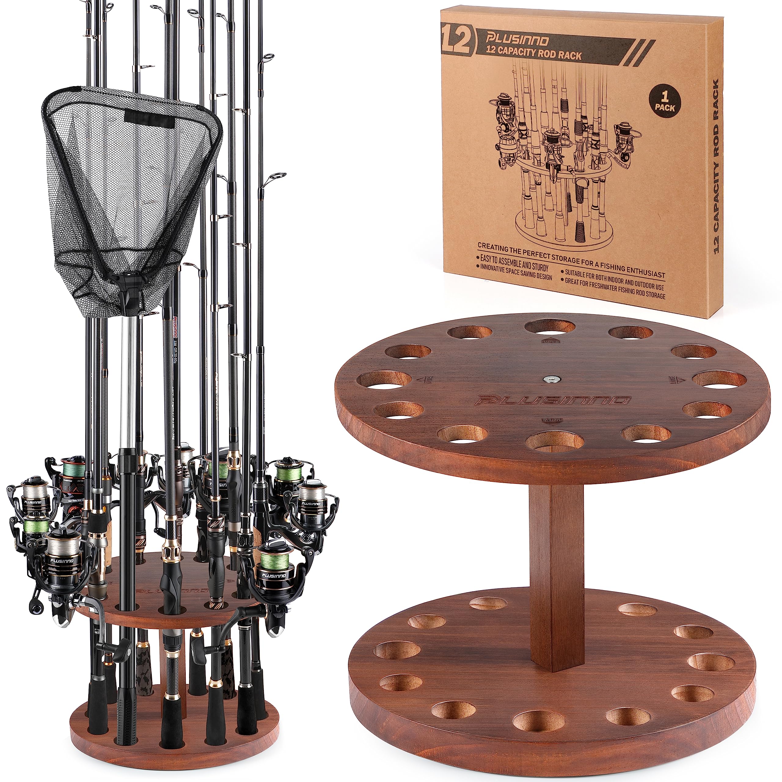 PLUSINNO V12 Vertical Rod Organizer
